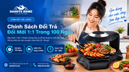 Chính Sách Đổi Trả & Hoàn Tiền - Bảo Hành 1 Đổi 1 Trong Vòng 100 Ngày