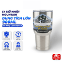 Ly Giữ Nhiệt Mountain 900ml Dung Tích Lớn, Bình Nước Giữ Nóng Lạnh Tiện Lợi