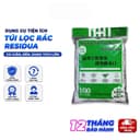 [Bịch 100] Túi Lọc Rác Bồn Rửa Residua, Túi Lọc Rác Bồn Rửa Chén Tiện Lợi