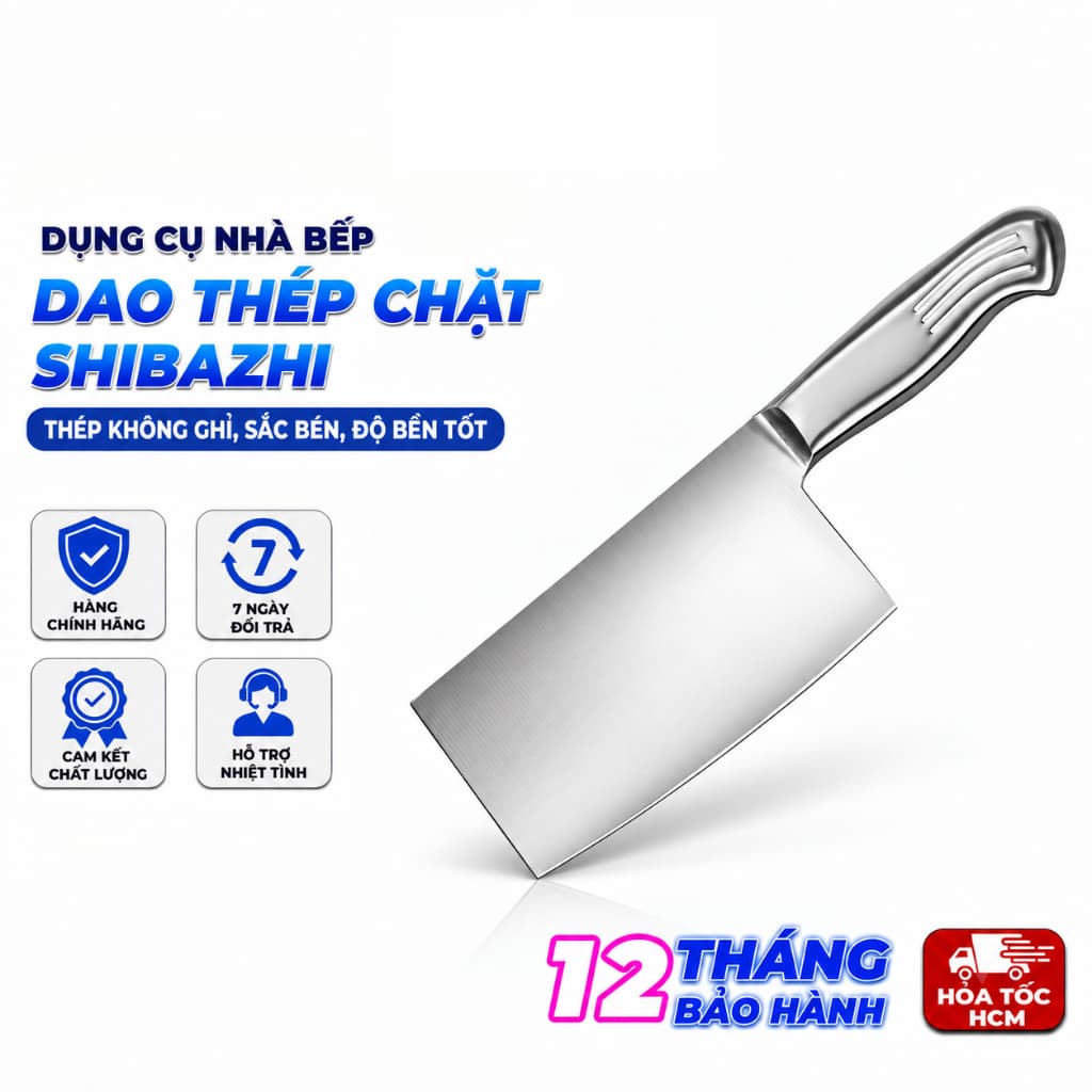 Dao Thái SHIBAZHI Thép 4CR13 Cao Cấp