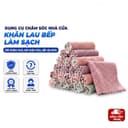 Khăn Rửa Chén Đa Năng, Khăn Lau Bếp Làm Sạch Tiện Lợi