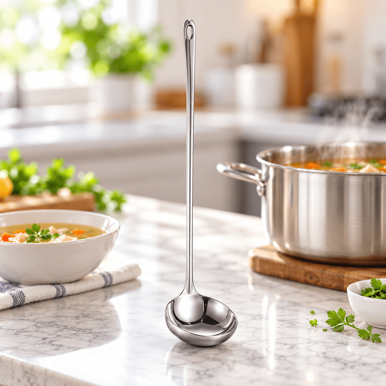 Vá Lỗ Table Ware 27cm, Muôi Vớt Thực Phẩm Nhà Bếp
