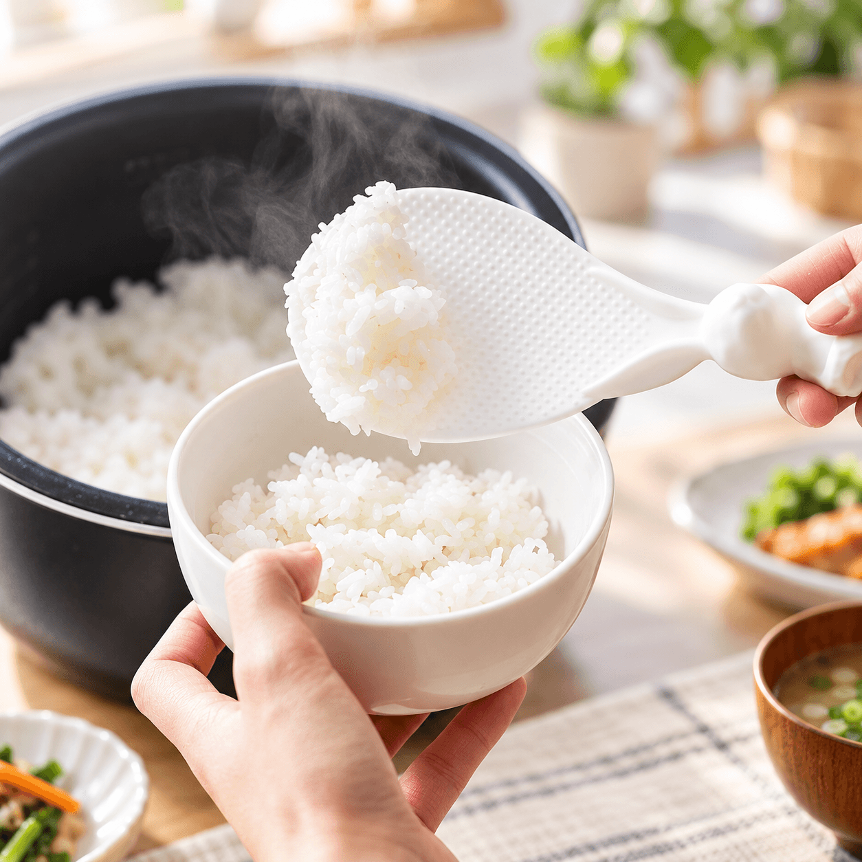 Muỗng Xới Cơm Hình Thỏ, Muôi Xới Cơm Nhà Bếp Dễ Thương