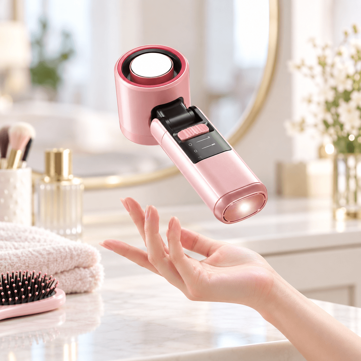 Quạt Tích Điện Cầm Tay 801 Có Sò Lạnh, Quạt Mini Làm Lạnh Cầm Tay