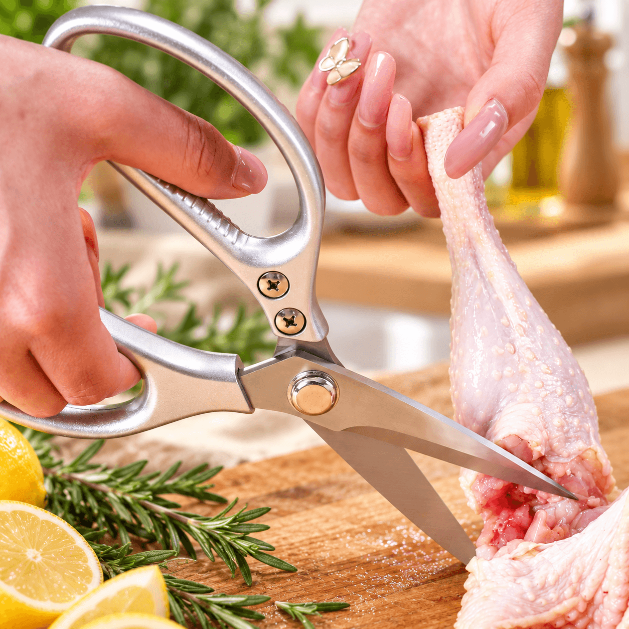 Kéo Nhật SK5 Đa Năng, Kéo Gia Dụng Lưỡi Thép SK5 Sắc Bén, Chính Hãng