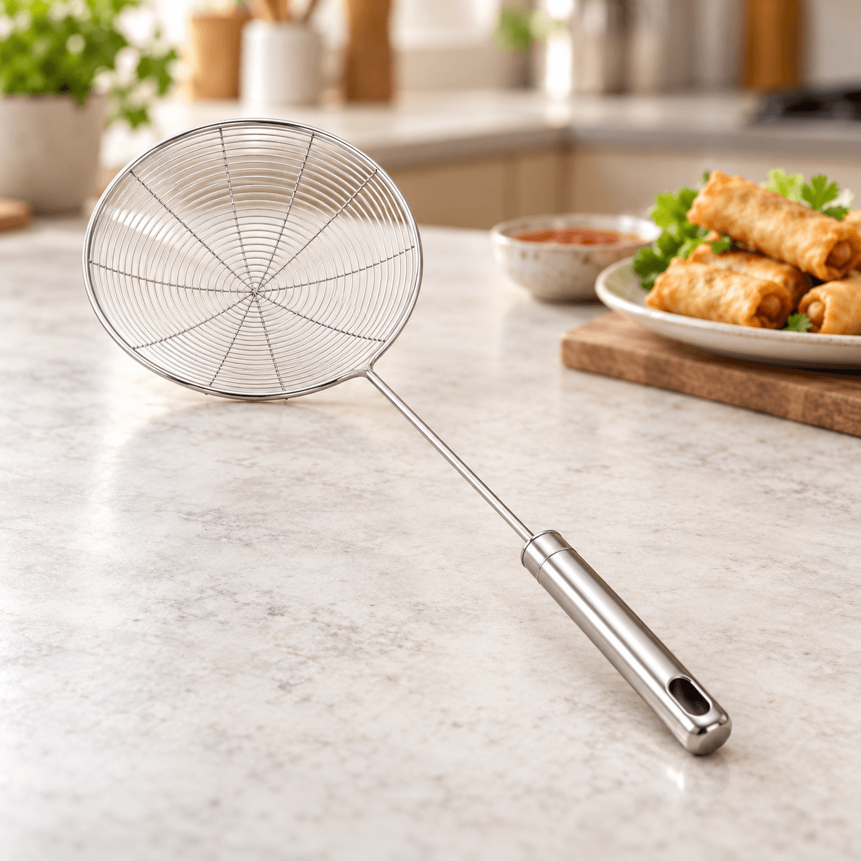 Vợt Vòng Inox HIP 13cm, Vợt Lọc Thực Phẩm Nhà Bếp