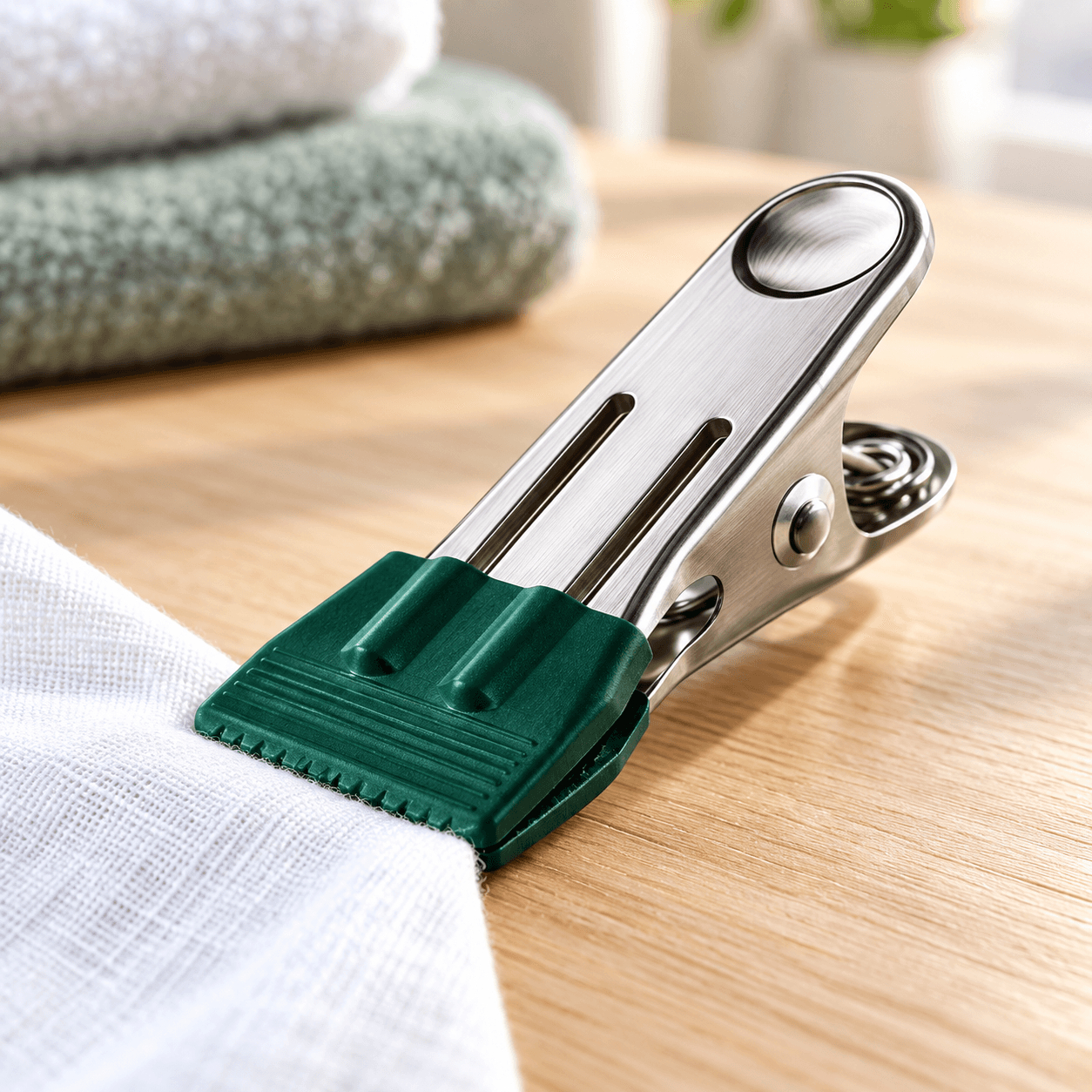 Bộ 5 Cái Móc Treo 8 Kẹp, Móc Phơi Tất Đồ Lót Quần Áo Đa Năng
