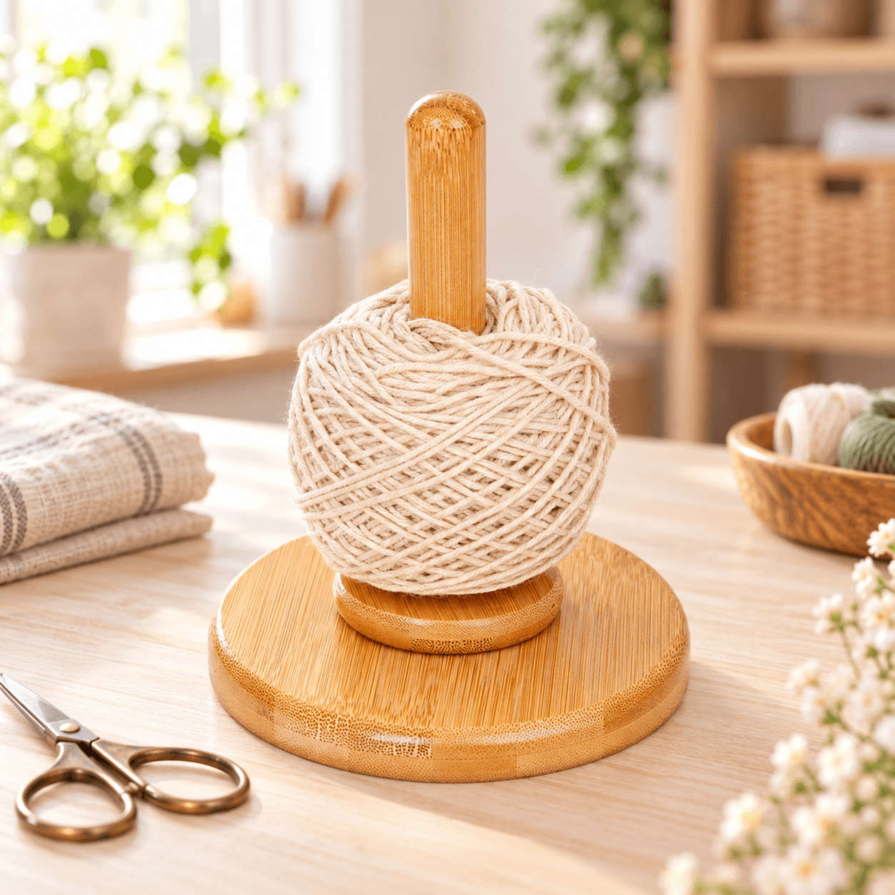 Cọc Gỗ Để Giấy Cuộn 30cm, Giá Treo Giấy Cuộn Nhà Bếp Tiện LợI