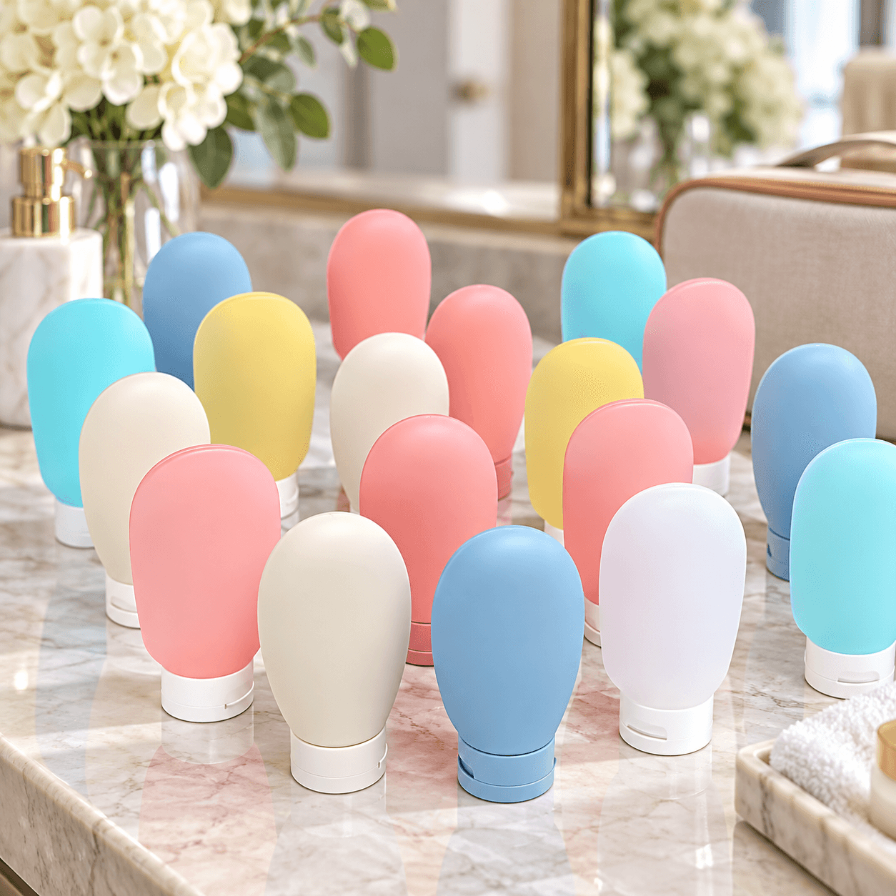 Bộ 3 Lọ Chiết Mỹ Phẩm, Chai Chiết Du Lịch Nhỏ Gọn Tiện Lợi