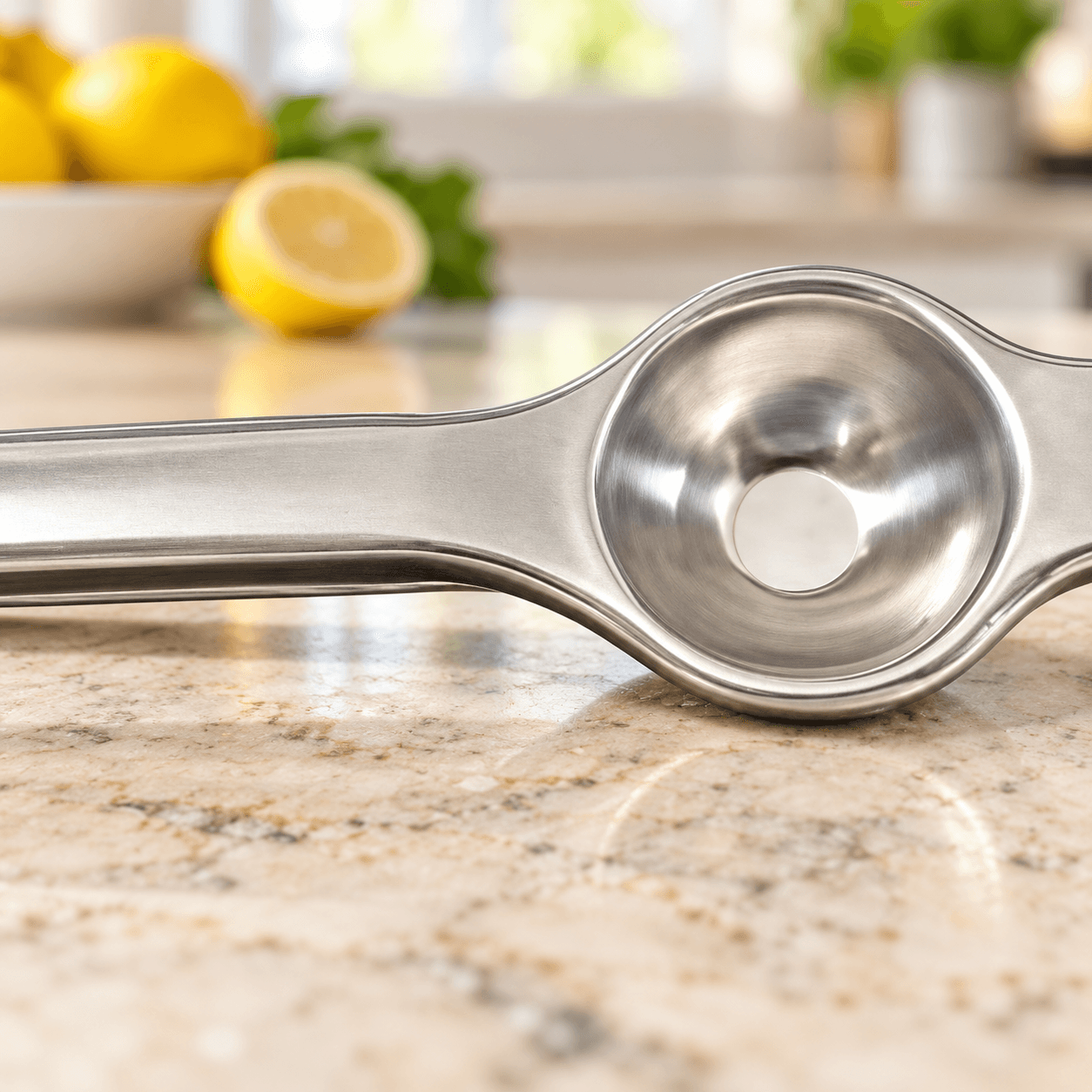 Dụng Cụ Vắt Chanh Inox Cao Cấp, Kẹp Ép Chanh Cầm Tay Nhanh Gọn Tiện Lợi