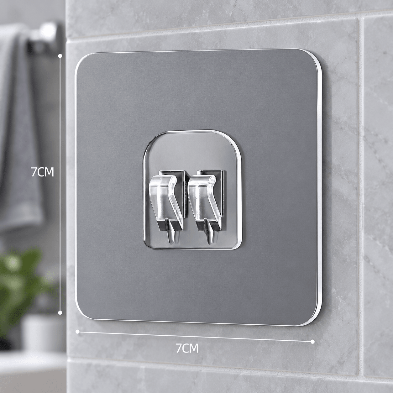 Miếng Dán Kệ Đôi, Miếng Dán Cố Định Kệ Không Khoan Tường