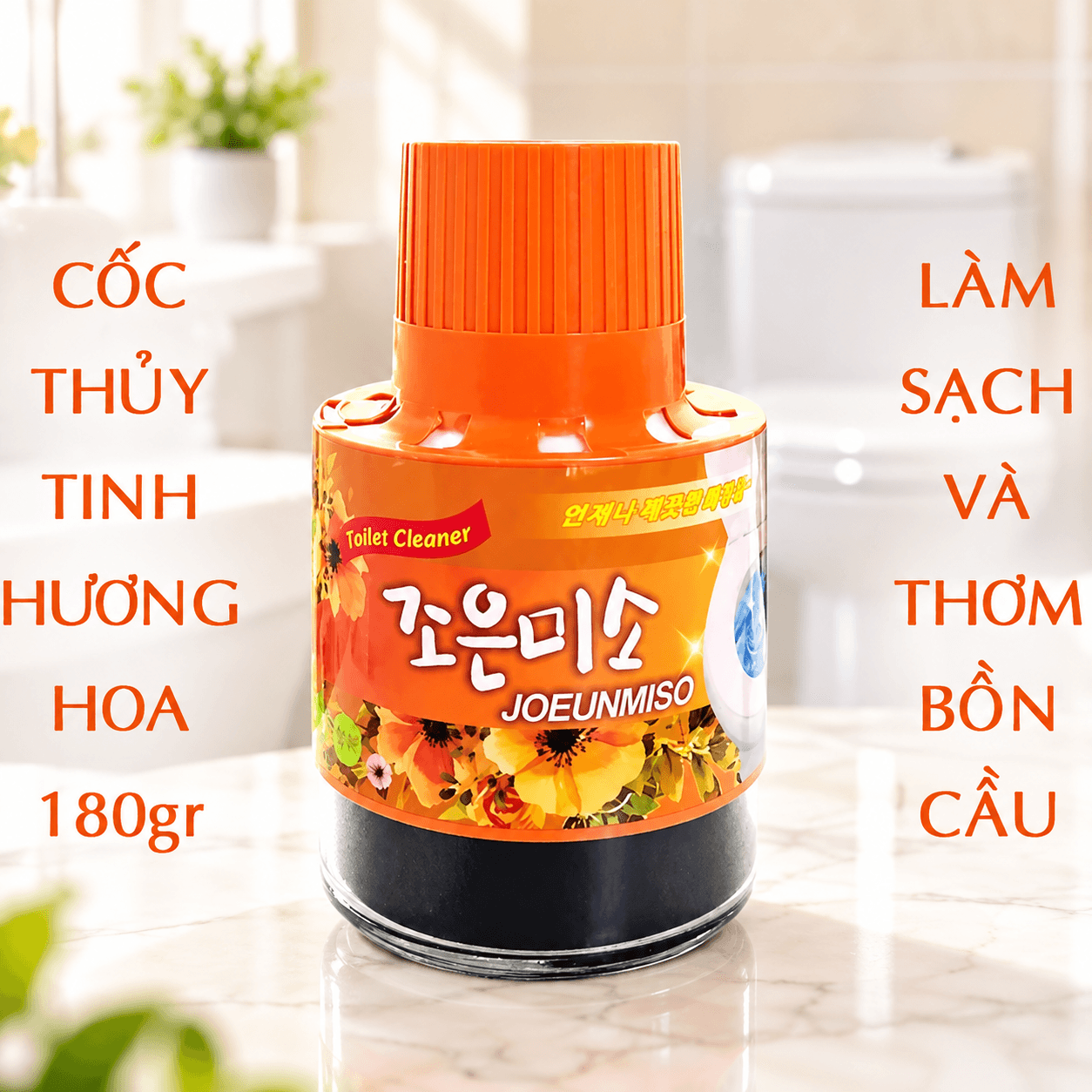 Chai Thả Bồn Cầu Hàn Quốc, Chai Vệ Sinh Bồn Cầu Khử Mùi Tiện Lợi