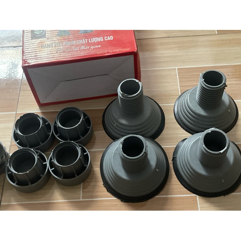 Bộ Chân Kê Máy Giặt Tủ Lạnh Chống Rung, Chống Trượt, Điều Chỉnh Độ Cao, Loại 1 Siêu Bền