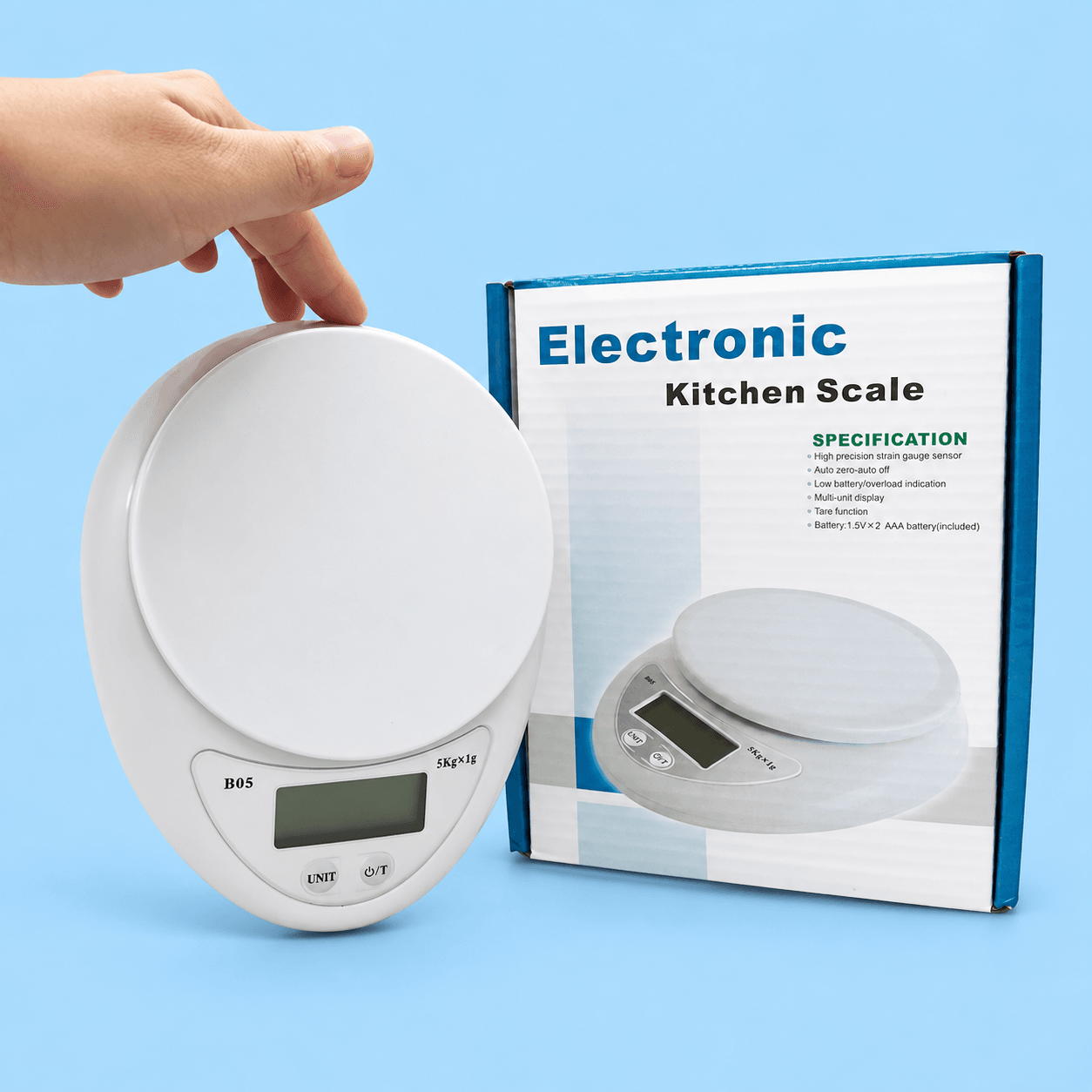 Cân Tiểu Ly 5kg, Cân Điện Tử Mini Chính Xác Cho Nhà Bếp