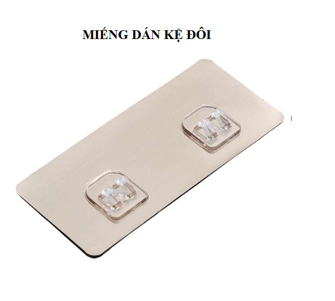 Miếng Dán Kệ Đôi, Miếng Dán Cố Định Kệ Không Khoan Tường - GD574-MD-KeDoi ww3