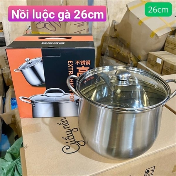 Nồi Luộc Gà Dung Tích Lớn, Nồi Nấu Ăn Gia Đình Đa Năng