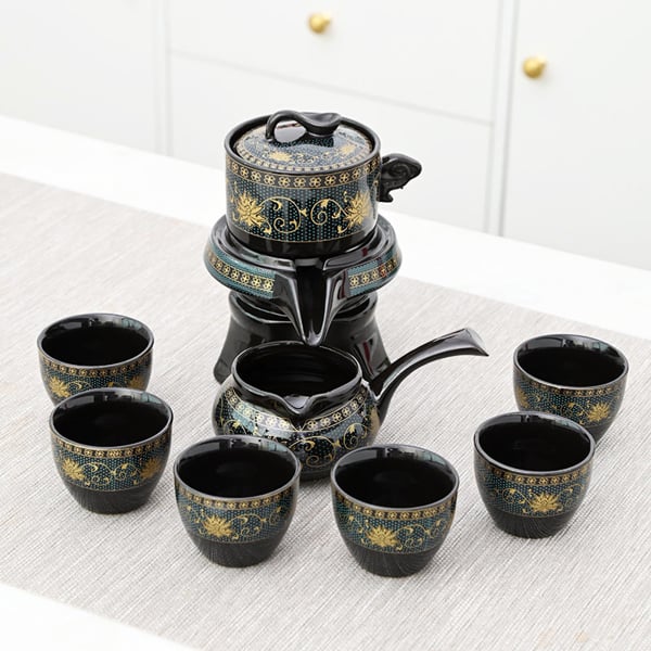Bộ Ấm Pha Trà Cối Xay, Bộ Ấm Trà Gia Đình Sang Trọng Tiện Dụng