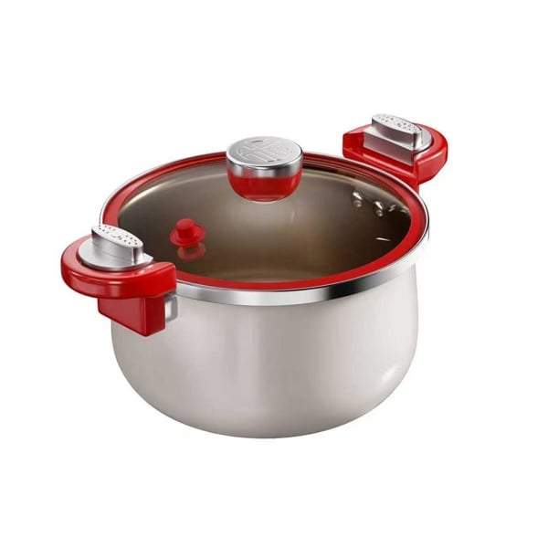 Nồi Áp Suất Chef Han Titanium Crystal Cao Cấp, Nồi Hầm Đa Năng Nấu Nhanh Tiện Lợi