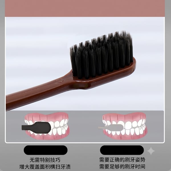 Bàn Chải Đánh Răng GC Luxury Hộp 6 Cây, Bàn Chải Chăm Sóc Răng Miệng Tiện Lợi Cho Gia Đình