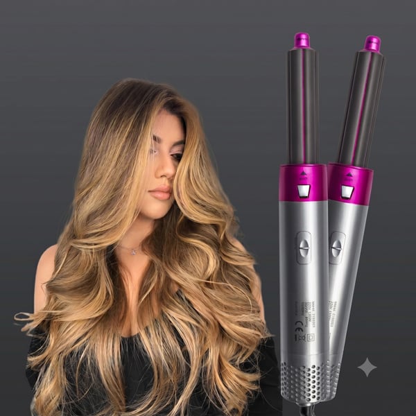 Máy Tạo Kiểu Tóc 5 Trong 1 Hot Air Styler, Máy Sấy Uốn Duỗi Tóc Tạo Kiểu Đa Năng