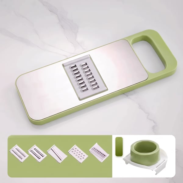 Bộ Nạo Rau Củ 5 Chi Tiết LA01, Dụng Cụ Bào Nạo Cắt Rau Củ Đa Năng