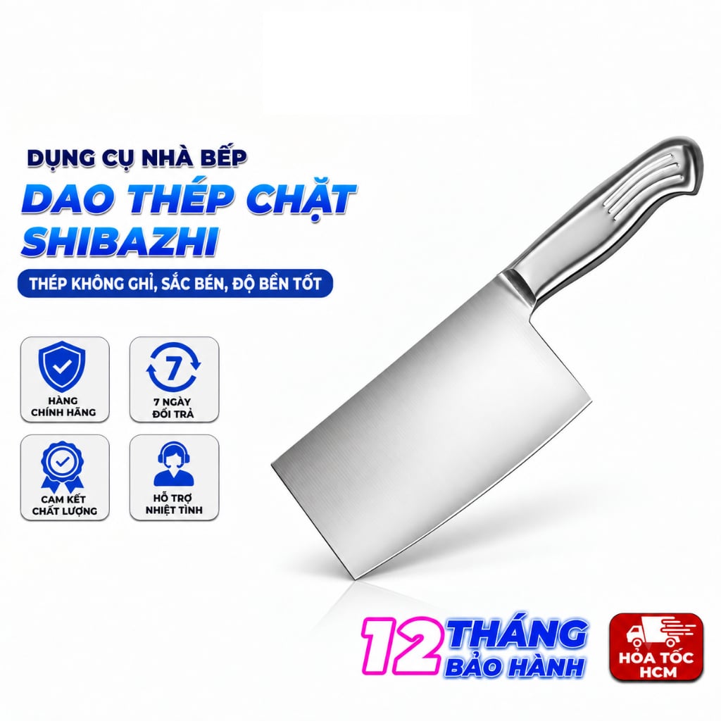 Dao Thái SHIBAZHI Thép 4CR13 Cao Cấp