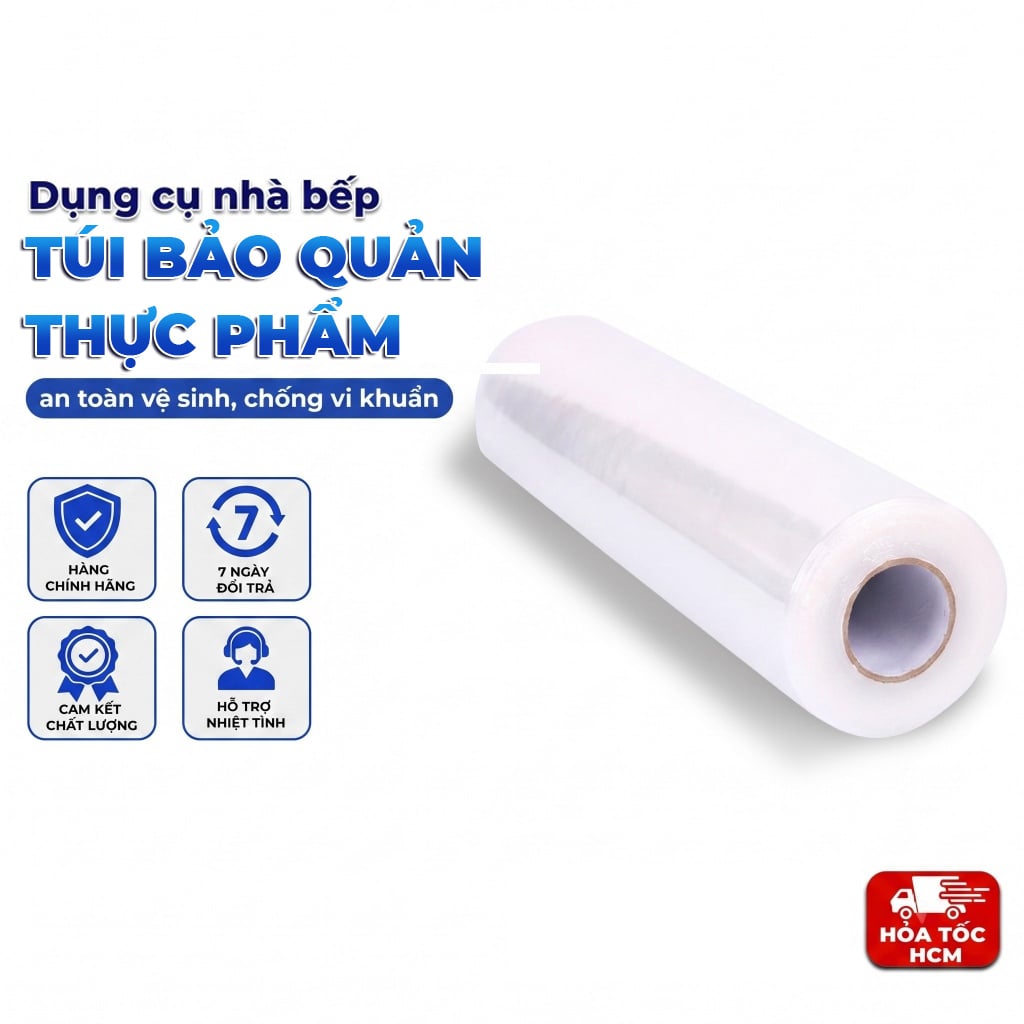 Combo 3 Túi Đựng Thực Phẩm Siêu Thị, Túi Bảo Quản Thực Phẩm Đa Năng