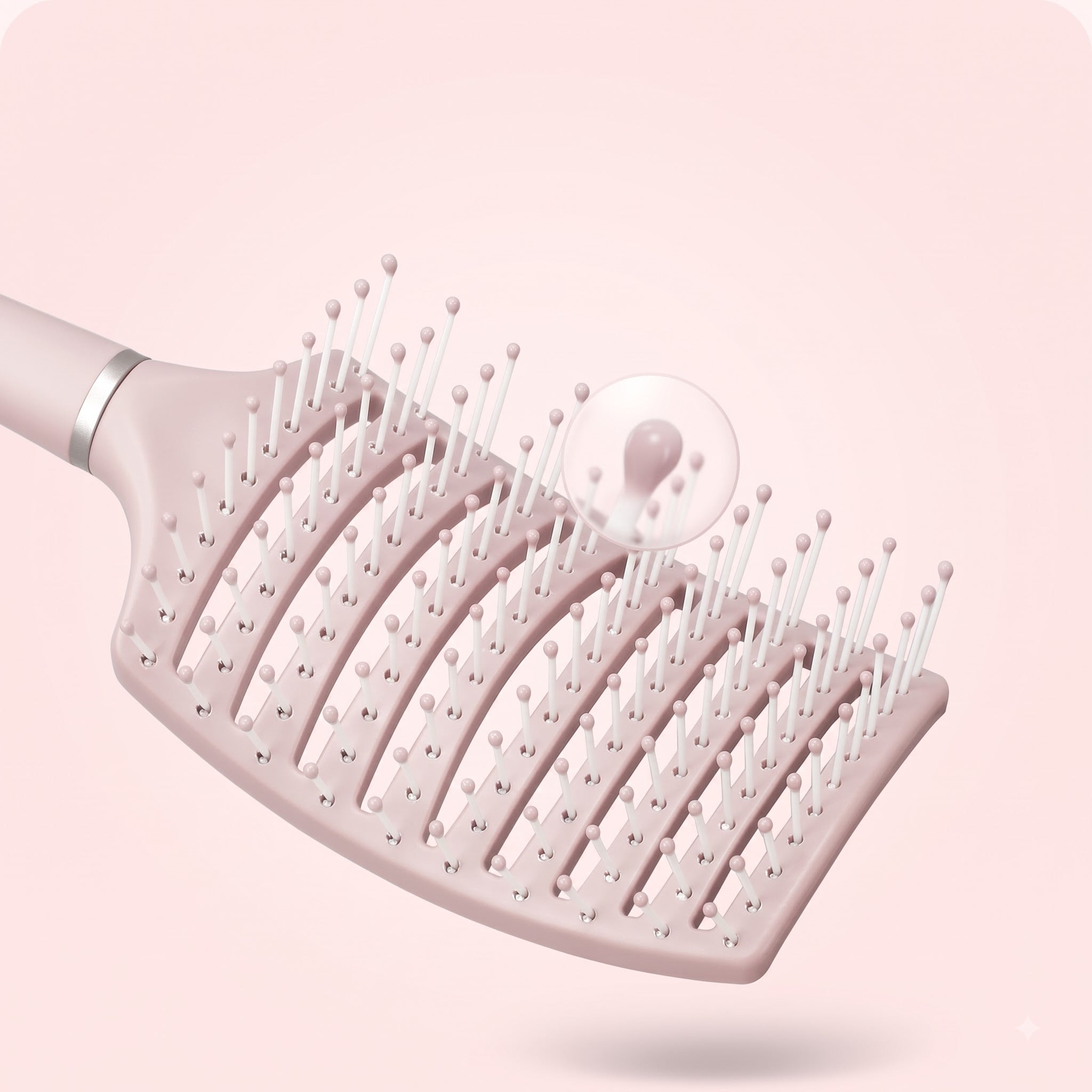 Lược Sấy Phồng Tóc Gỡ Rối, Lược Tạo Kiểu Tóc Đa Năng