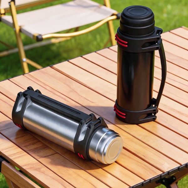 BÌNH GIỮ NHIỆT RH-0518 DUNG TÍCH 2000ML CÓ QUAI XÁCH, BÌNH NƯỚC CỠ LỚN GIỮ NÓNG LẠNH 24H