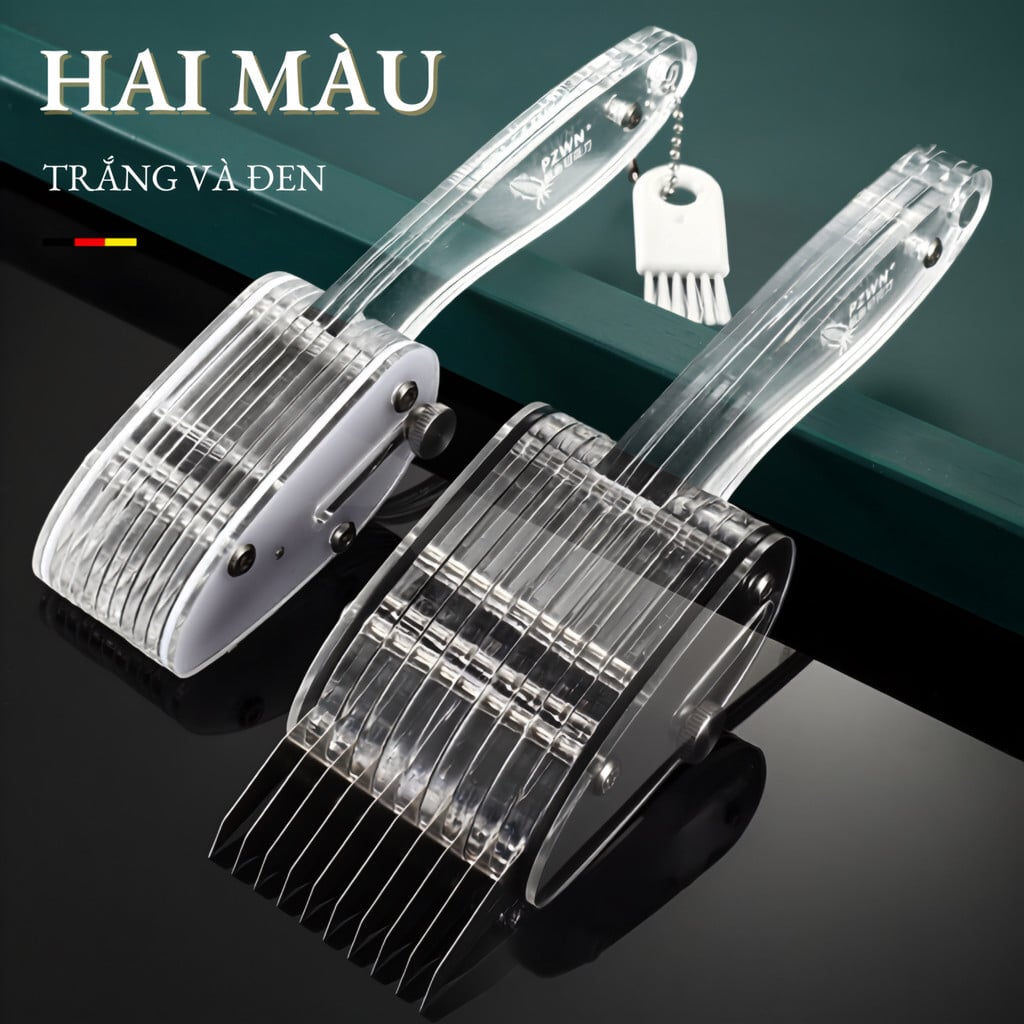 Dao Cắt Karo Khía Mực Đa Năng – Lưỡi 420J2, Điều Chỉnh Độ Sâu, Khía Cá Thịt Nhanh Chính Xác