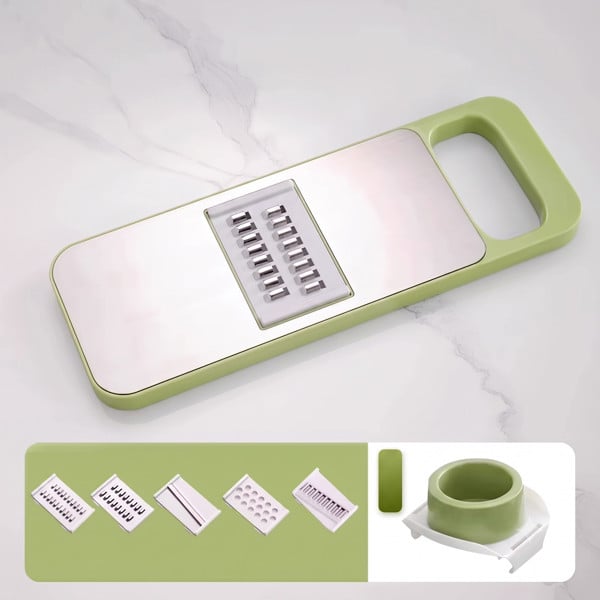 Bộ Nạo Rau Củ 5 Chi Tiết LA01, Dụng Cụ Bào Nạo Cắt Rau Củ Đa Năng