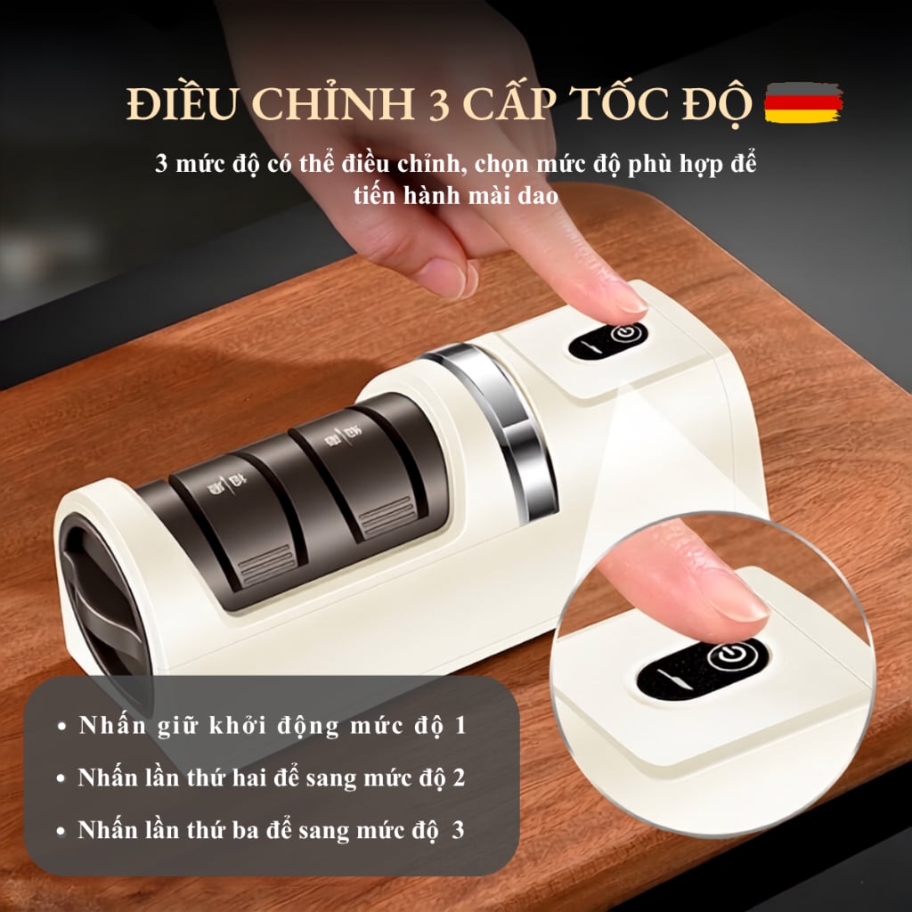 Máy Mài Dao Điện BOMS, Máy Mài Dao Tự Động Đa Năng Tiện Lợi