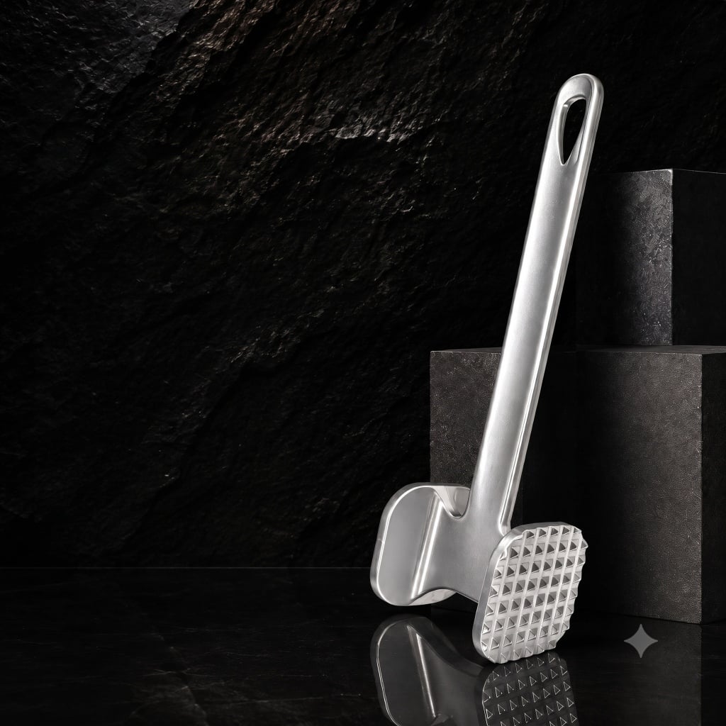Búa Dần Thịt 19cm, Búa Làm Mềm Thịt Dụng Cụ Nhà Bếp