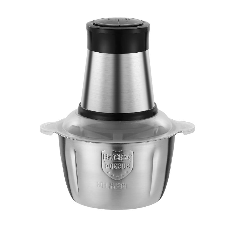 Máy Xay Thịt Inox Kitchen 2L, Máy Xay Thực Phẩm Đa Năng Dung Tích Lớn
