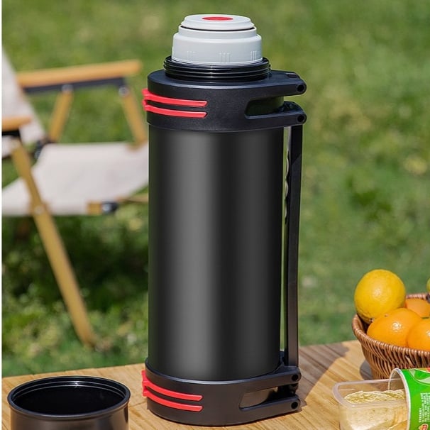 BÌNH GIỮ NHIỆT RH-0518 DUNG TÍCH 2000ML CÓ QUAI XÁCH, BÌNH NƯỚC CỠ LỚN GIỮ NÓNG LẠNH 24H