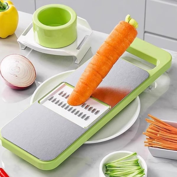 Bộ Nạo Rau Củ 5 Chi Tiết LA01, Dụng Cụ Bào Nạo Cắt Rau Củ Đa Năng