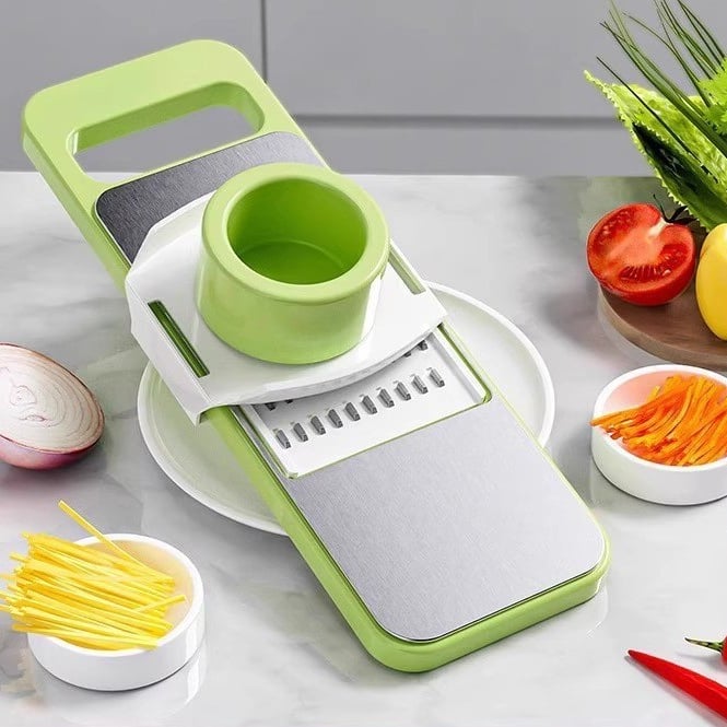 Bộ Nạo Rau Củ 5 Chi Tiết LA01, Dụng Cụ Bào Nạo Cắt Rau Củ Đa Năng