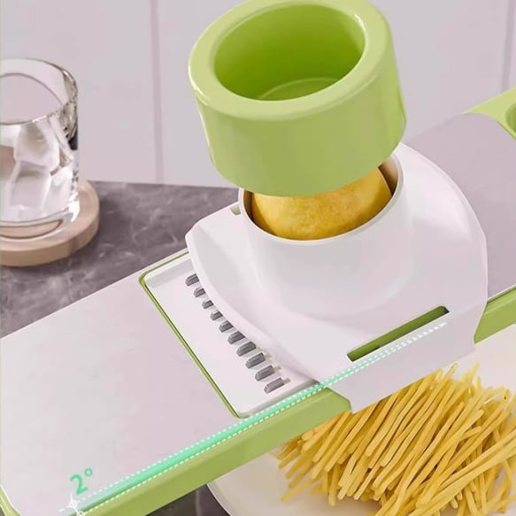 Bộ Nạo Rau Củ 5 Chi Tiết LA01, Dụng Cụ Bào Nạo Cắt Rau Củ Đa Năng