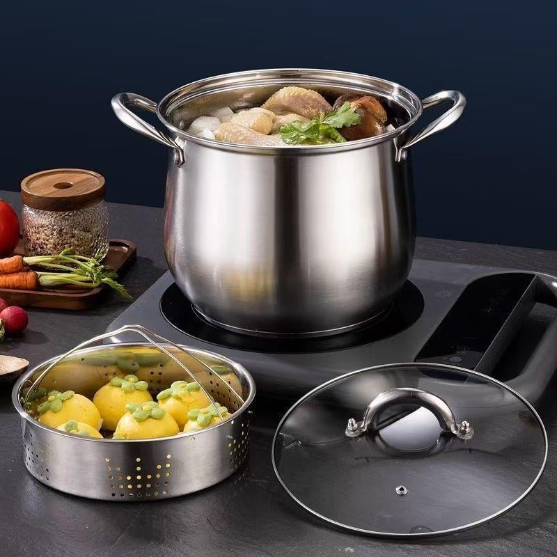 Nồi Luộc Gà Dung Tích Lớn, Nồi Nấu Ăn Gia Đình Đa Năng