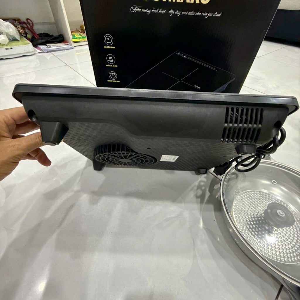 Bếp Từ Cảm Ứng OSTMAR 2000W, Bếp Điện Từ Đơn Công Suất Lớn Nấu Ăn Nhanh Tiện Lợi