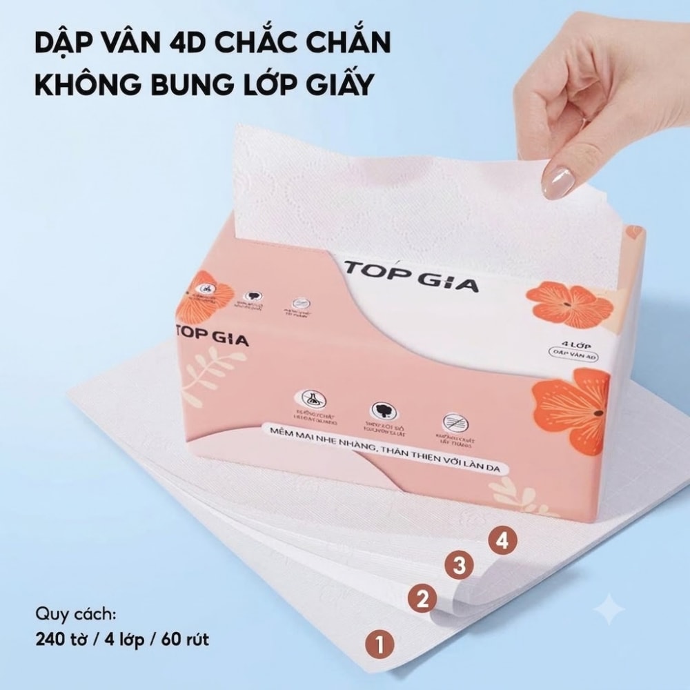 Giấy Ăn Sắc Hạ TOPGIA