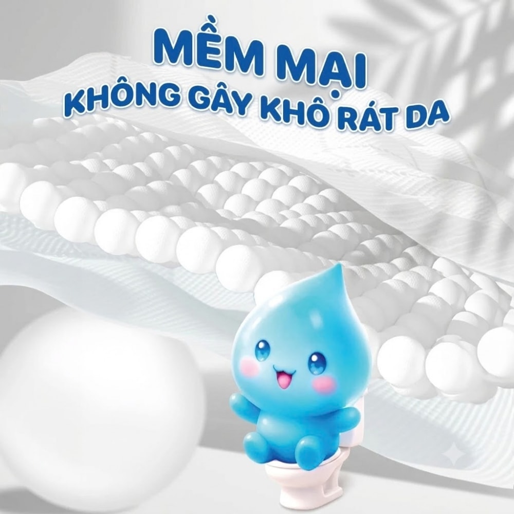 Giấy Vệ Sinh Tan Trong Nước MELTO, Dễ Phân Rã, Thấm Hút Tốt