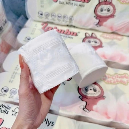 Giấy Vệ Sinh Labubu Bịch 10 Cuộn 1KG Siêu Tiết Kiệm, Mềm Mịn, An Toàn