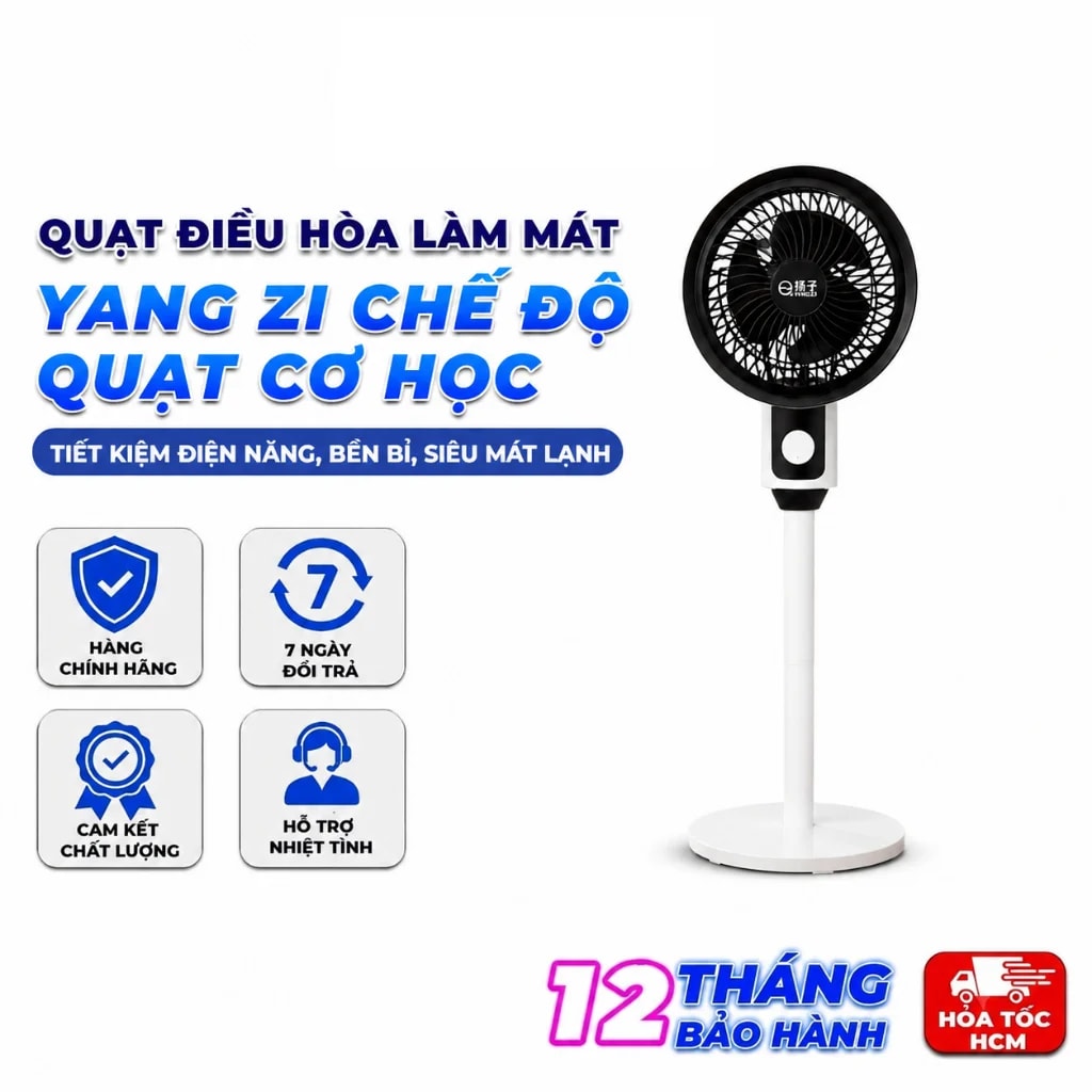 Quạt Làm Mát Không Khí YANG ZI, Quạt Điều Hòa Gia Đình