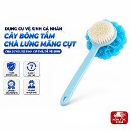 Cây Bông Tắm Chà Lưng Măng Cụt, Bông Tắm Cán Dài